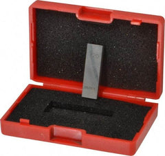 Value Collection - 0.12" Rectangular Steel Gage Block - Accuracy Grade AS-1, Includes NIST Traceability Certification - Caliber Tooling