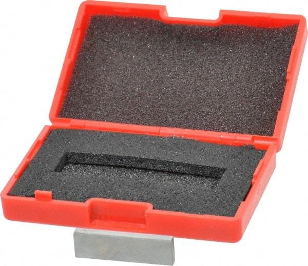 Value Collection - 0.124" Rectangular Steel Gage Block - Accuracy Grade AS-1, Includes NIST Traceability Certification - Caliber Tooling