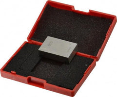 Value Collection - 0.9" Rectangular Steel Gage Block - Accuracy Grade AS-1, Includes NIST Traceability Certification - Caliber Tooling