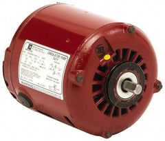 US Motors - 1/6 hp, ODP Enclosure, Auto Thermal Protection, 1,725 RPM, 115 Volt, 60 Hz, Industrial Electric AC/DC Motor - Size 48 Frame, Hub Mount, 1 Speed, Sleeve Bearings, A Class Insulation, Reversible - Caliber Tooling