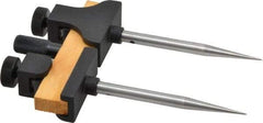 Starrett - 3 Inch Leg, Die Cast, Black Wrinkle Finish, Trammels - Includes (2) Heads, (2) Points, Pencil Socket - Caliber Tooling