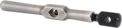 Starrett - #14 to #0 Tap Capacity, Straight Handle Tap Wrench - Caliber Tooling