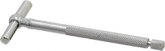 Starrett - 3/4 to 1-1/4 Inch, 2-3/8 Inch Overall Length, Telescoping Gage - 2-3/8 Inch Long Handle, Chrome Plated - Caliber Tooling