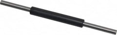 Starrett - 6 Inch Long, Accuracy Up to 0.0001 Inch, Spherical End Micrometer Calibration Standard - Use with Micrometers, Includes Heat Insulating Handle - Caliber Tooling