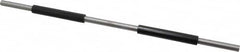 Starrett - 17 Inch Long, Accuracy Up to 0.0003 Inch, Spherical End Micrometer Calibration Standard - Use with Micrometers, Includes Heat Insulating Handle - Caliber Tooling