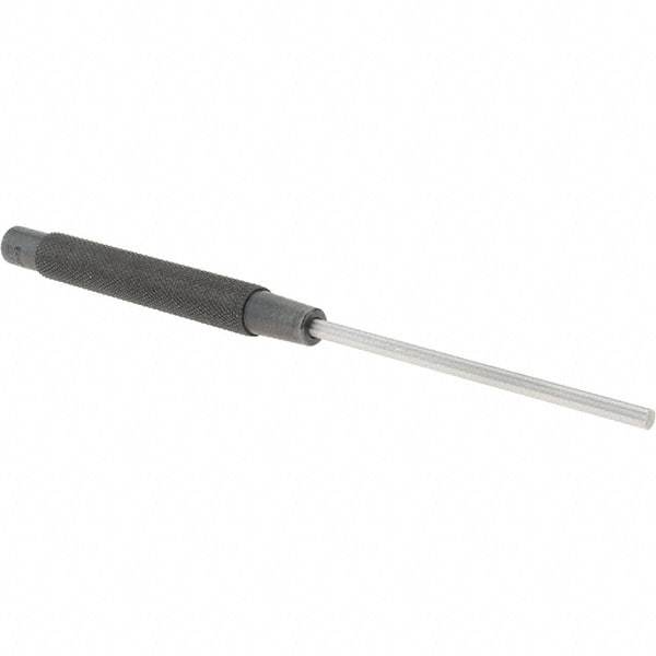 Starrett - 3/16" Pin Punch - 8" OAL, Steel - Caliber Tooling