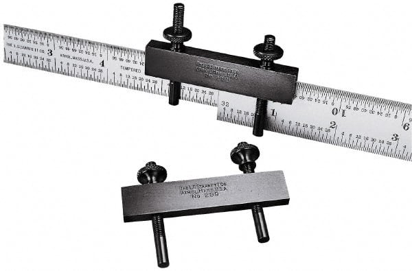 Starrett - Rule & Scale Accessories Type: Rule Clamp For Use With: Clamping 2 Rules Together - Caliber Tooling