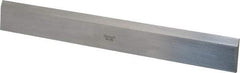 Starrett - 12 Inch Long x 1-13/32 Inch Wide x 11/64 Inch Thick, Beveled Edge Straightedge - 0.0004 Inch Edge Flatness, Steel, 0.0004 Inch Parallelism, 1 Beveled Edge - Caliber Tooling