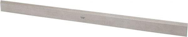 Starrett - 24 Inch Long x 1-13/32 Inch Wide x 11/64 Inch Thick, Beveled Edge Straightedge - 0.0004 Inch Edge Flatness, Steel, 0.0008 Inch Parallelism, 1 Beveled Edge - Caliber Tooling