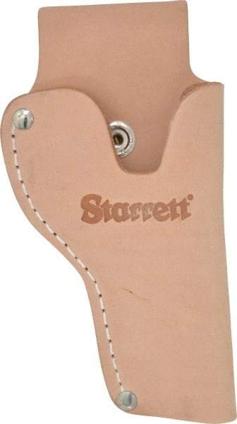 Starrett - Micrometer Holster - 1" Max Measurement, Use with Inch & Millimeter Micrometers - Caliber Tooling