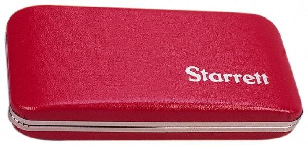 Starrett - Micrometer Case - 8" Max Measurement, Use with 216 & 216M Series Digital Micrometers - Caliber Tooling