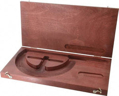 Starrett - Micrometer Case - 6" Max Measurement, Use with 216 & 216M Series Digital Micrometers - Caliber Tooling