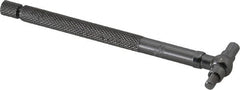 Starrett - 1/2 to 3/4 Inch, 4.2 Inch Overall Length, Telescoping Gage - 2-3/8 Inch Long Handle, Satin Chrome Finish - Caliber Tooling