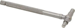 Starrett - 3/4 to 1-1/4 Inch, 3.8 Inch Overall Length, Telescoping Gage - 2-3/8 Inch Long Handle, Satin Chrome Finish - Caliber Tooling