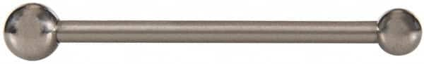 Starrett - 6.35mm Head Diam, 3/8" Shank, Single End, Mechanical Center Finder - Ball Contact - Caliber Tooling