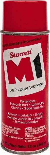 Starrett - 12 oz Aerosol Spray Lubricant - Caliber Tooling