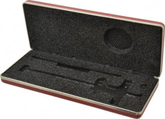 Starrett - 6 Inch Long, Steel Vinyl, Depth Gage Case - Use with Starrett Dial Depth Gage Model Number 450-6 - Caliber Tooling