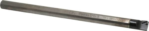 Kennametal - 19.56mm Min Bore Diam, 254mm OAL, 5/8" Shank Diam, E-STFP Indexable Boring Bar - TP.. Insert, Screw Holding Method - Caliber Tooling