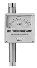 King - 2" Flange Port Stainless Steel Flowmeter - 1500 Max psi, 100 GPM, 316 Stainless Steel - Caliber Tooling