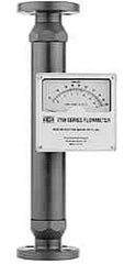 King - 2" Flange Port PVC/Hastelloy Flowmeter - 125 Max psi, 100 GPM, PVC - Caliber Tooling