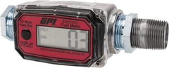 GPI - Economy Flowmeter - 300 Max psi, 3 to 30 GPM, Aluminum - Caliber Tooling