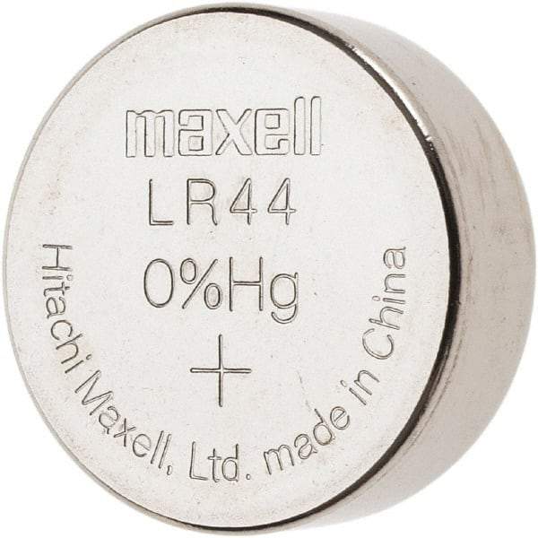 General - Size LR44, Silver Oxide, Button & Coin Cell Battery - 1.5 Volts, LR44 - Caliber Tooling