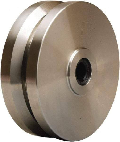 Hamilton - 6 Inch Diameter x 2 Inch Wide, Stainless Steel Caster Wheel - 1,000 Lb. Capacity, 2-1/4 Inch Hub Length, 3/4 Inch Axle Diameter, Delrin Bearing - Caliber Tooling