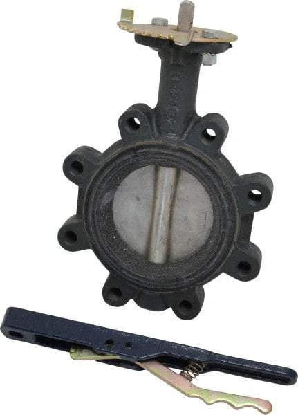 NIBCO - 4" Pipe, Lug Butterfly Valve - Lever Handle, Ductile Iron Body, EPDM Seat, 250 WOG, Stainless Steel (CF8M) Disc, Stainless Steel Stem - Caliber Tooling