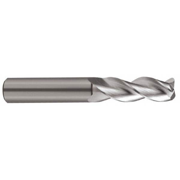 SGS - 1" Diam 3 Flute Solid Carbide 1/8" Corner Radius End Mill - Caliber Tooling