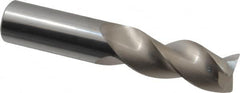 SGS - 3/4", 3 Flute, Single End, Solid Carbide, 0.03" Corner Radius End Mill - 4" OAL, 38° Helix, Right Hand Flute, 1-5/8" LOC, Right Hand Cut - Caliber Tooling