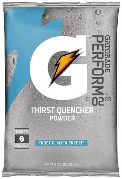 Gatorade - 51 oz Pack Glacier Freeze Activity Drink - Powdered, Yields 6 Gal - Caliber Tooling