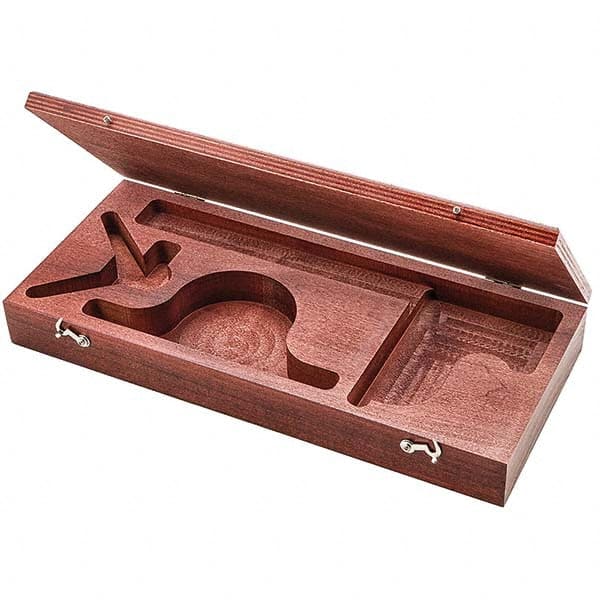 Starrett - Square Accessories Type: Wood Case For Use With: 12" Combination Square Sets - Caliber Tooling