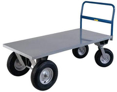 Little Giant - 2,500 Lb Load Capacity, Steel Hopper - 36" Wide x 60" Long x 21" High, Gray - Caliber Tooling