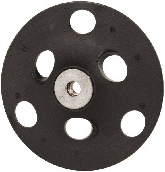 Norton - 7" Diam Quick-Change Type S Disc Backing Pad - Hard Density, 8,600 RPM, Speed-Lok Compatible - Caliber Tooling