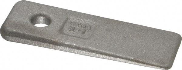 Gibraltar - 3" OAL, Carbon Steel Clamp Wedge - 1" Wide, 1/4" at Thick End, Class CA Grade - Caliber Tooling