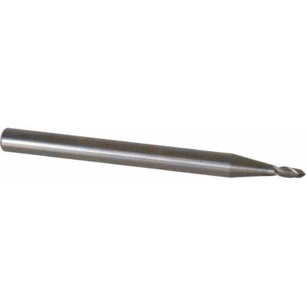 Magafor - 1.4mm Body Diam, 90°, 1-1/2" OAL, Solid Carbide Spotting Drill - Caliber Tooling