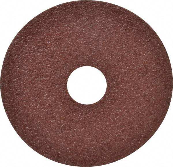 3M - 4" Diam 7/8" Hole 36 Grit Fiber Disc - Very Coarse Grade, Aluminum Oxide, Series 381C - Caliber Tooling