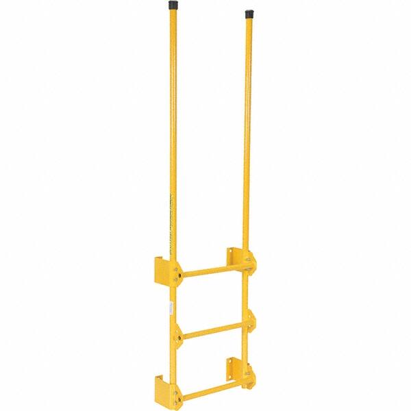 Vestil - 77-1/2" High 300 Lb Capacity 3 Step Fixed Ladder - Caliber Tooling