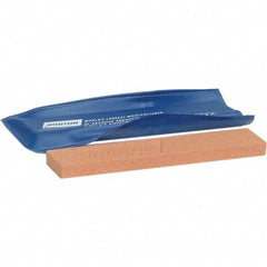 Norton - 4" Long x 3/4" Wide x 1/4" Thick, Aluminum Oxide Sharpening Stone - Flat Stone, Fine Grade - Caliber Tooling