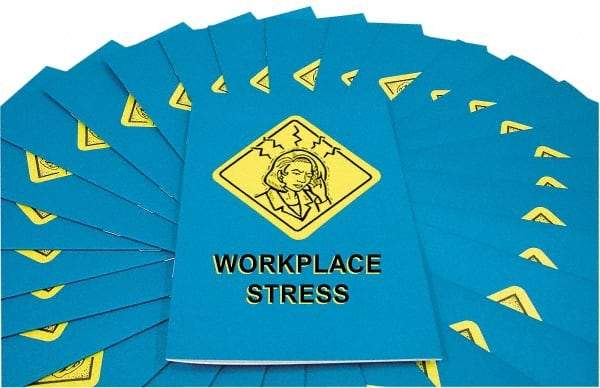 Marcom - Workplace Stress Training Booklet - English and Spanish, Safety Meeting Series - Caliber Tooling