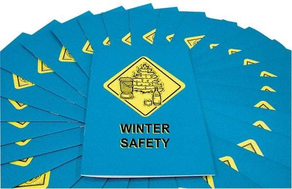 Marcom - Winter Safety Training Booklet - English and Spanish, Safety Meeting Series - Caliber Tooling