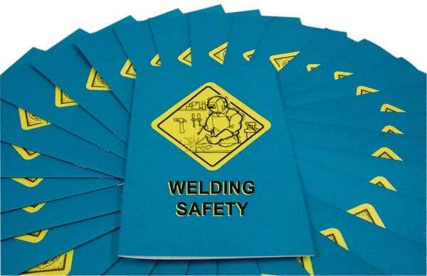 Marcom - Welding Safety Training Booklet - English and Spanish, Safety Meeting Series - Caliber Tooling