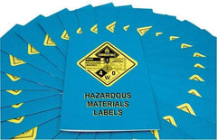 Marcom - Hazardous Materials Labels Training Booklet - English and Spanish, Safety Meeting Series - Caliber Tooling