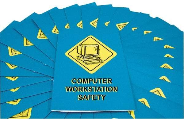 Marcom - Computer Workstation Safety Training Booklet - English, Safety Meeting Series - Caliber Tooling