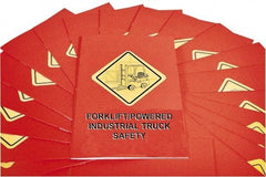 Marcom - Forklift Powered Industrial Truck Safety Training Booklet - English and Spanish, Regulatory Compliance Series - Caliber Tooling