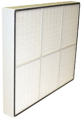 16″ High x 19″ Wide 2-1/2″ Deep, 99.97% Capture Efficiency, HEPA Air Filter Synthetic Media, Plastic Frame, 500 CFM, Use with 82739335