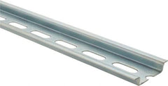 Value Collection - 2m Long x 35mm Wide x 7-1/2mm High, Steel DIN Rail - Caliber Tooling