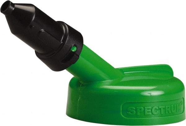 Trico - 4 Gal Capacity Polyethylene Oil Storage System - 1/2" Tip OD, 7" Straight Spout, Green - Caliber Tooling