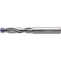 Walter-Titex - 10.1mm 140° Spiral Flute Solid Carbide Screw Machine Drill Bit - Caliber Tooling