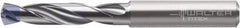 Walter-Titex - 4.5mm 140° Spiral Flute Solid Carbide Screw Machine Drill Bit - Tinal Finish, Right Hand Cut, 24mm Flute Length, 66mm OAL, X-treme Inox Point, Straight Shank, Through Coolant - Caliber Tooling